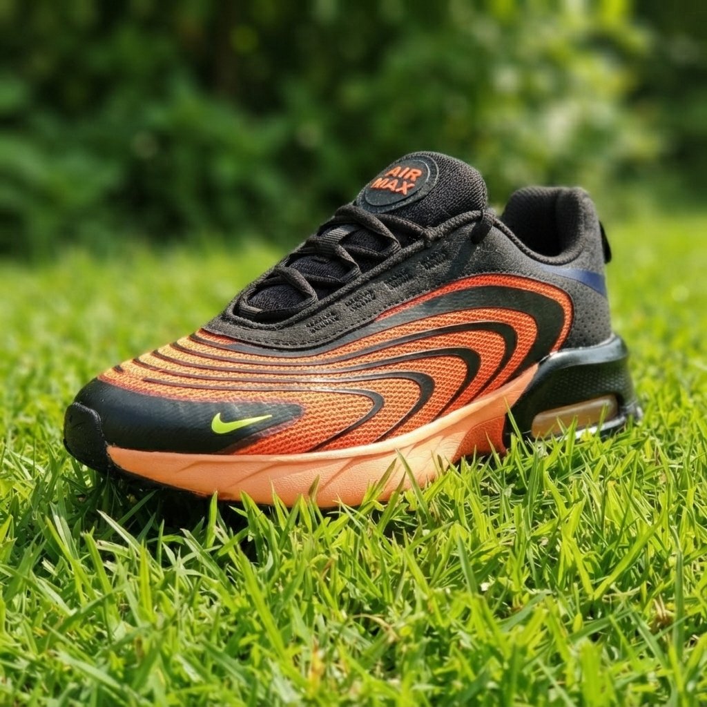 Nike Air Max (Black & Bright Orange)